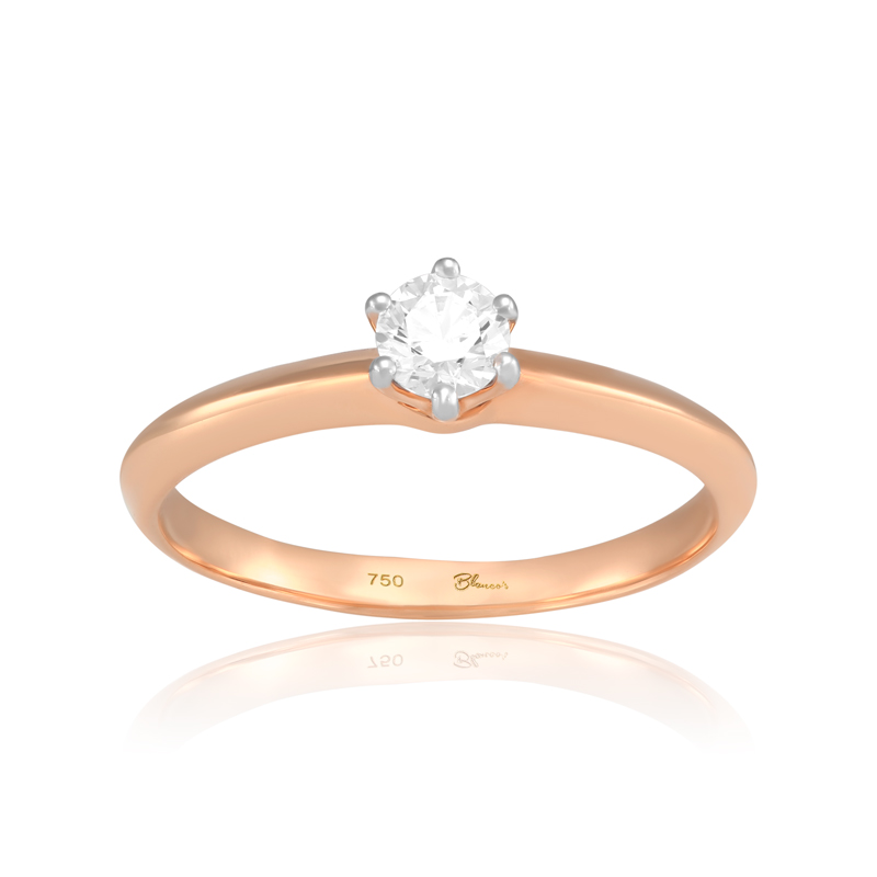 Inel Logodna Aur 18k Diamant BLANCO'S