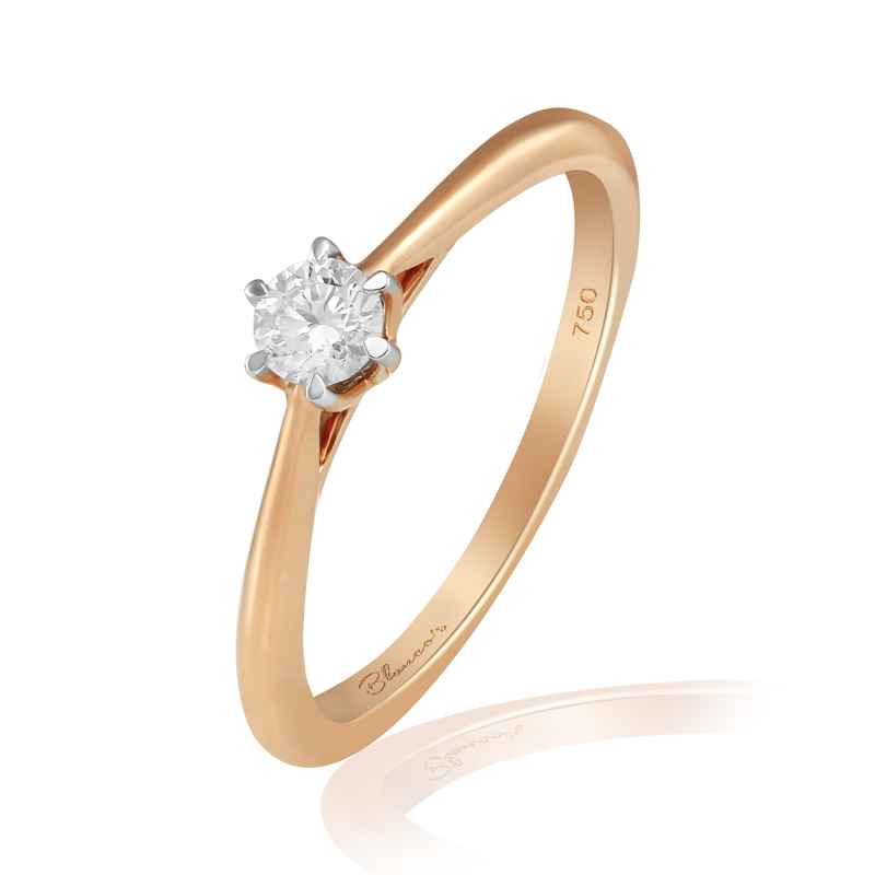 Inel Logodna Aur 18k Diamant BLANCO'S