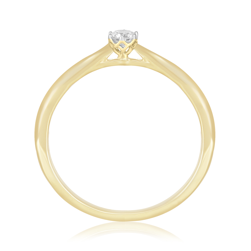 Inel Logodna Aur 18k Diamant BLANCO'S Inel Logodna Aur 18k Diamant BLANCO'S