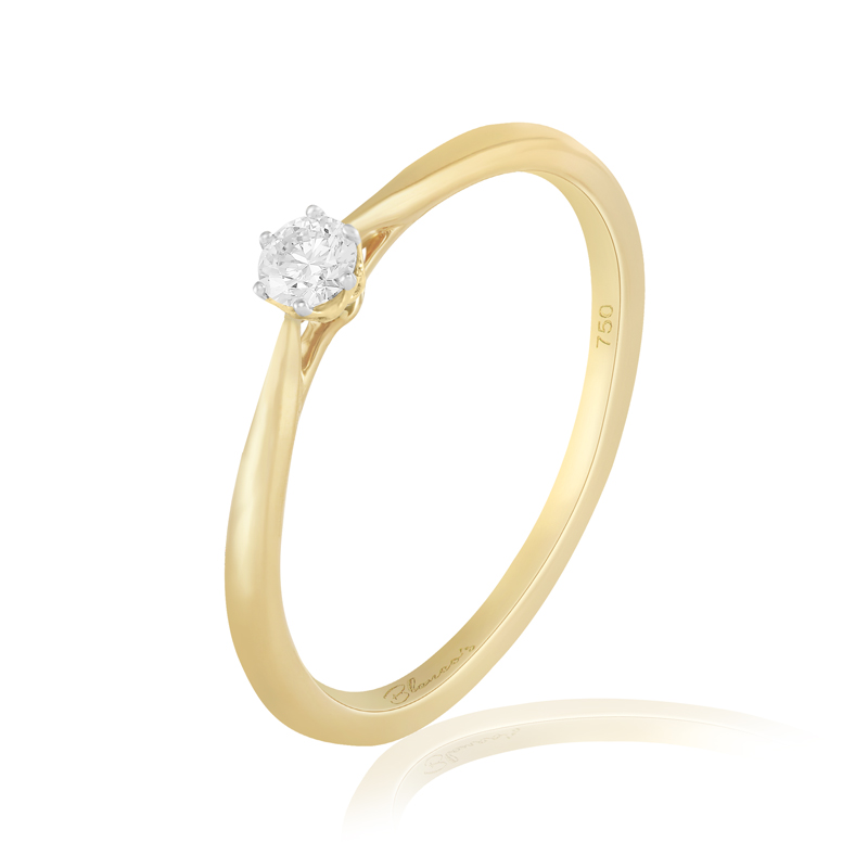 Inel Logodna Aur 18k Diamant BLANCO'S Inel Logodna Aur 18k Diamant BLANCO'S