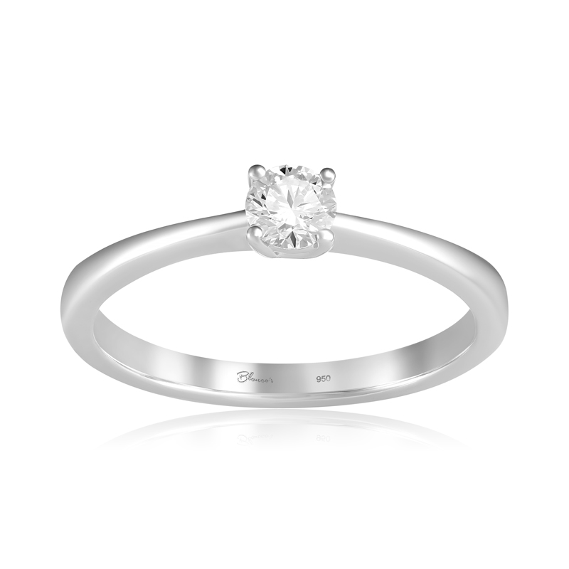 Inel Logodna Platina 950 Diamant BLANCO'S