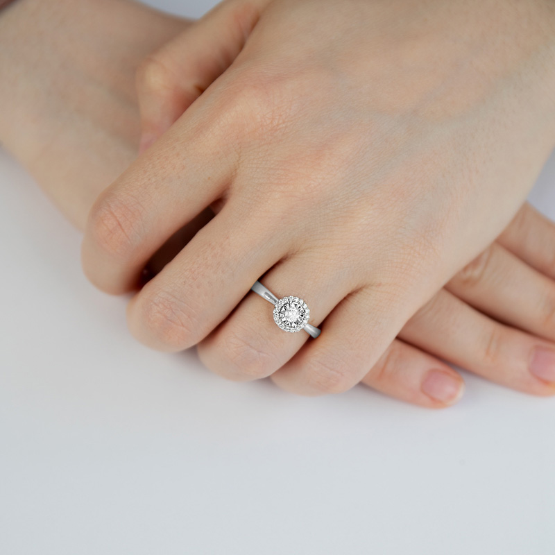 Inel Aur 18k Diamante BLANCO'S