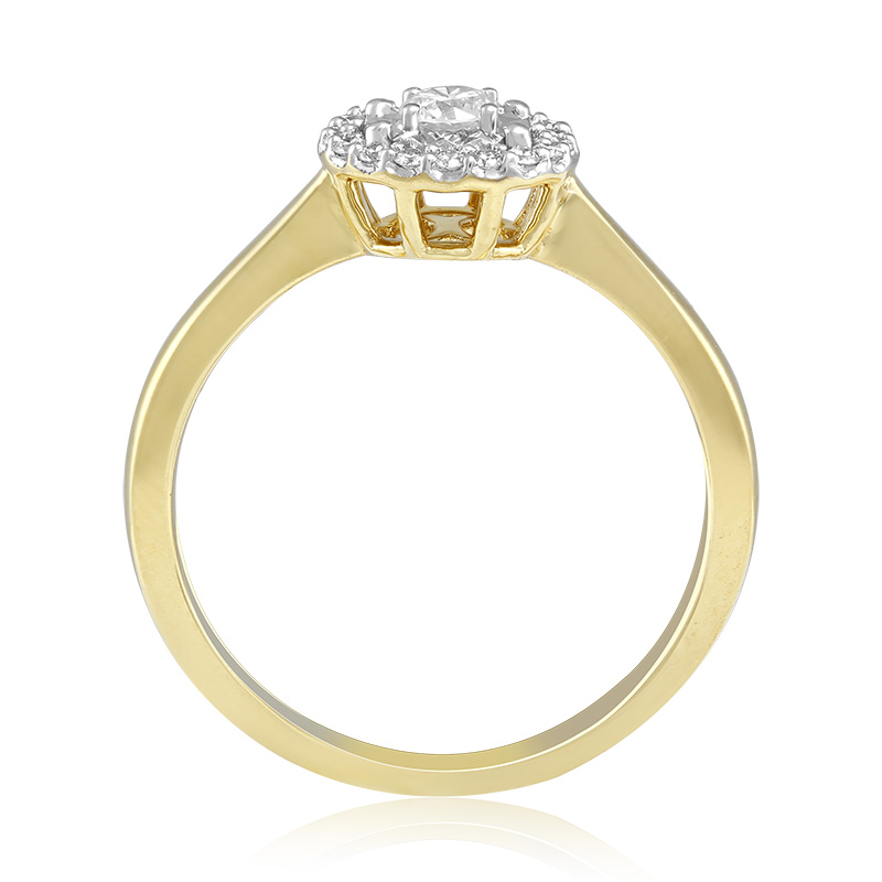 Inel Aur 18k Diamante BLANCO'S