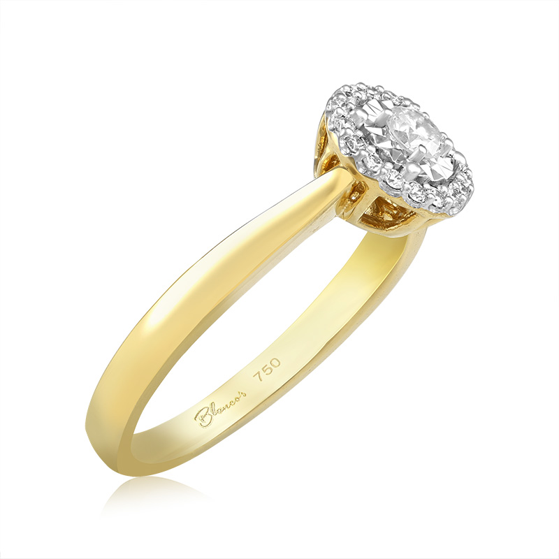 Inel Aur 18k Diamante BLANCO'S