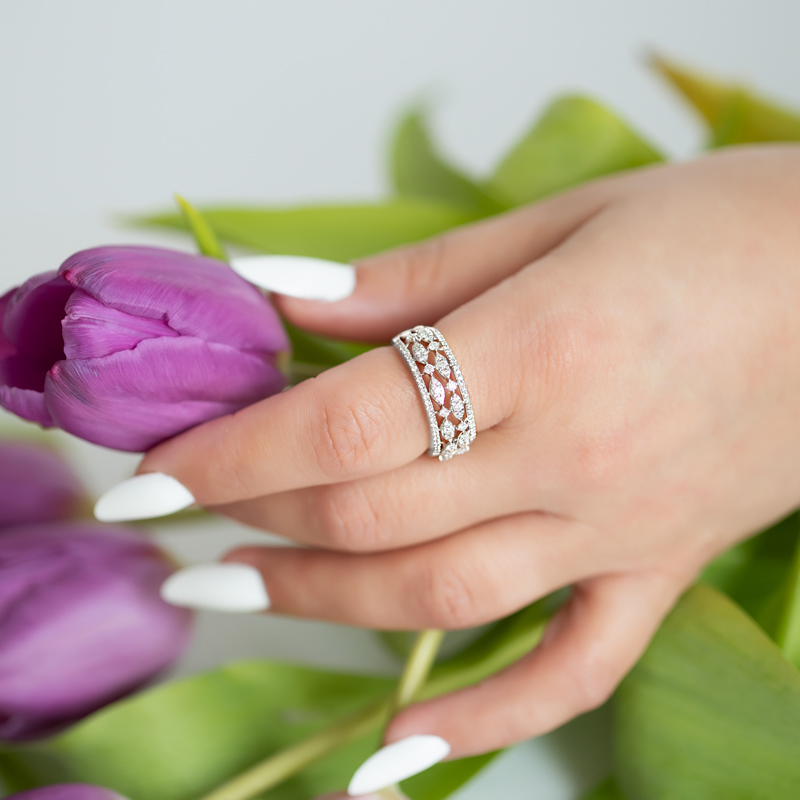 Inel Aur 18k Diamante BLANCO'S