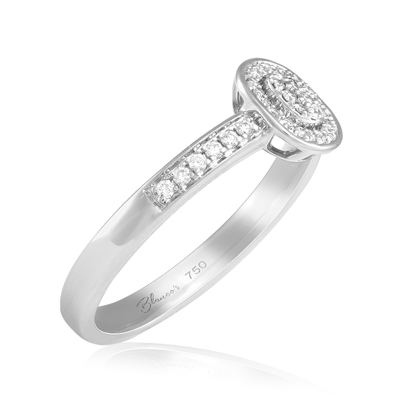 Inel Aur 18k Diamante BLANCO'S