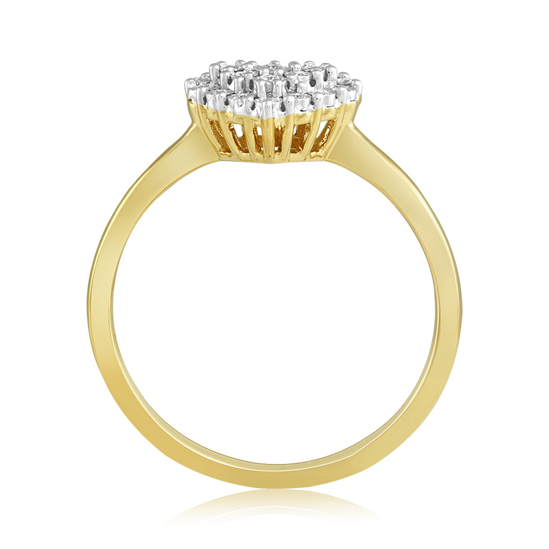 Inel Inima Aur 18k Diamante BLANCO'S