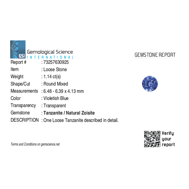 Inel Aur 18k Diamante, Tanzanit DERUVO