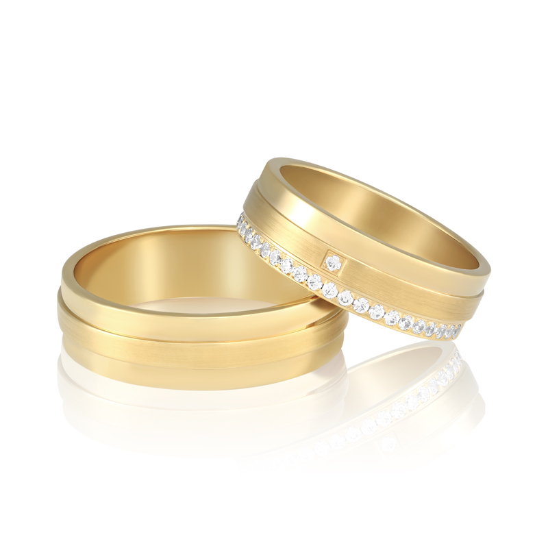 Verighete Aur Diamante SABRINI