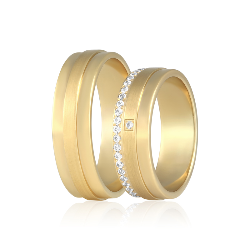 Verighete Aur Diamante SABRINI