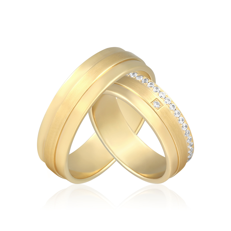 Verighete Aur Diamante SABRINI