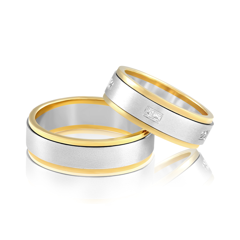 Verighete Aur Diamante SABRINI Verighete Aur Diamante SABRINI
