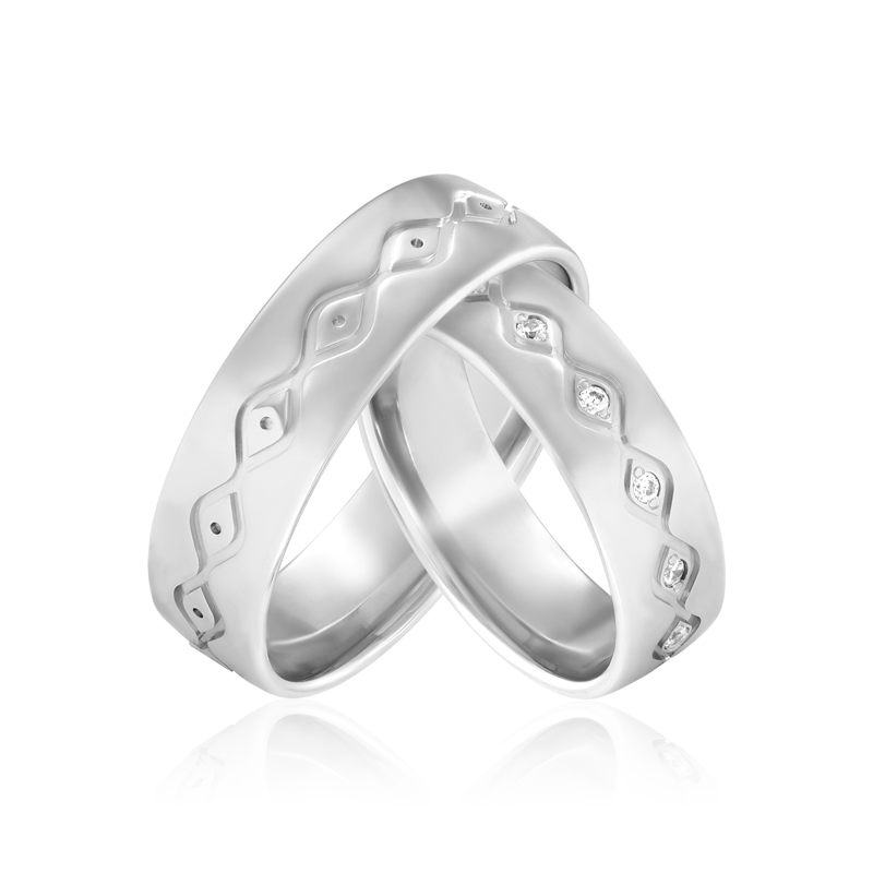 Verighete Aur Diamante SABRINI Verighete Aur Diamante SABRINI