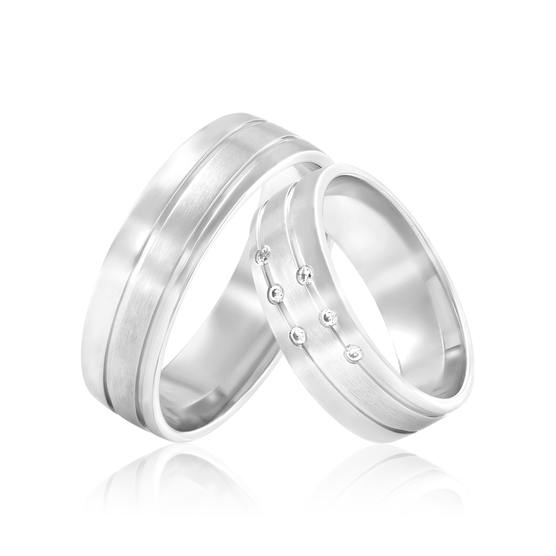 Verighete Aur Diamante SABRINI Verighete Aur Diamante SABRINI