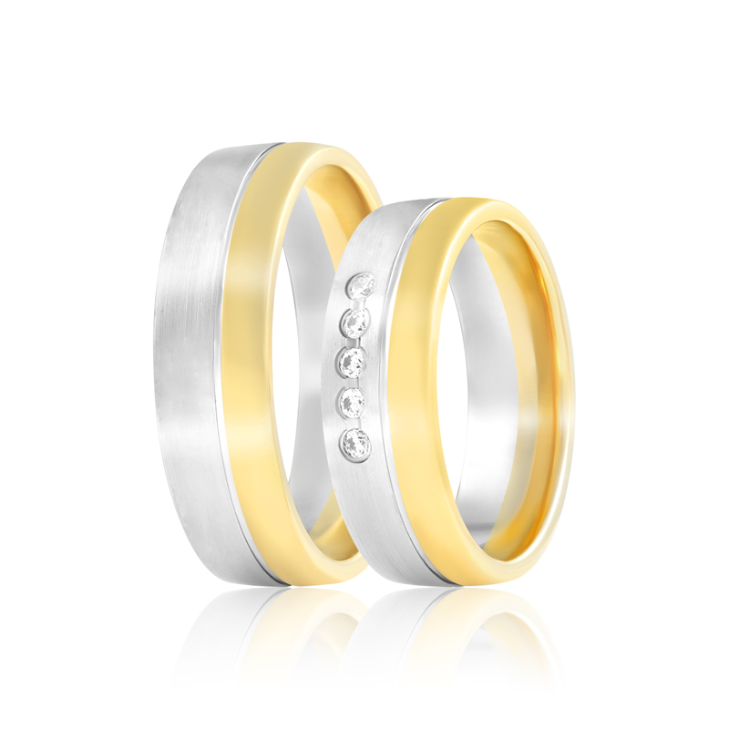 Verighete Aur Diamante SABRINI Verighete Aur Diamante SABRINI