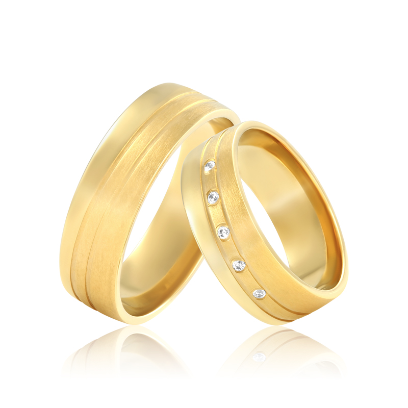 Verighete Aur Diamante SABRINI Verighete Aur Diamante SABRINI