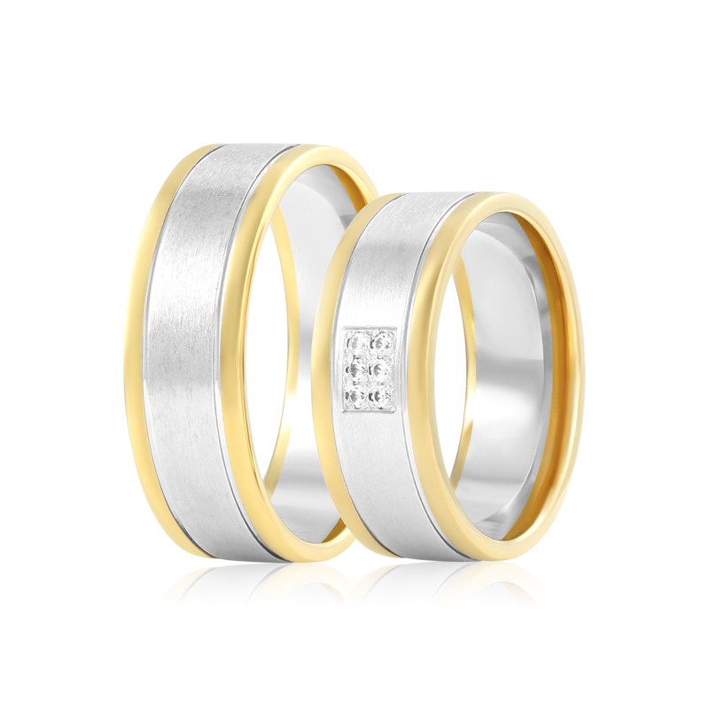 Verighete Aur Diamante SABRINI Verighete Aur Diamante SABRINI