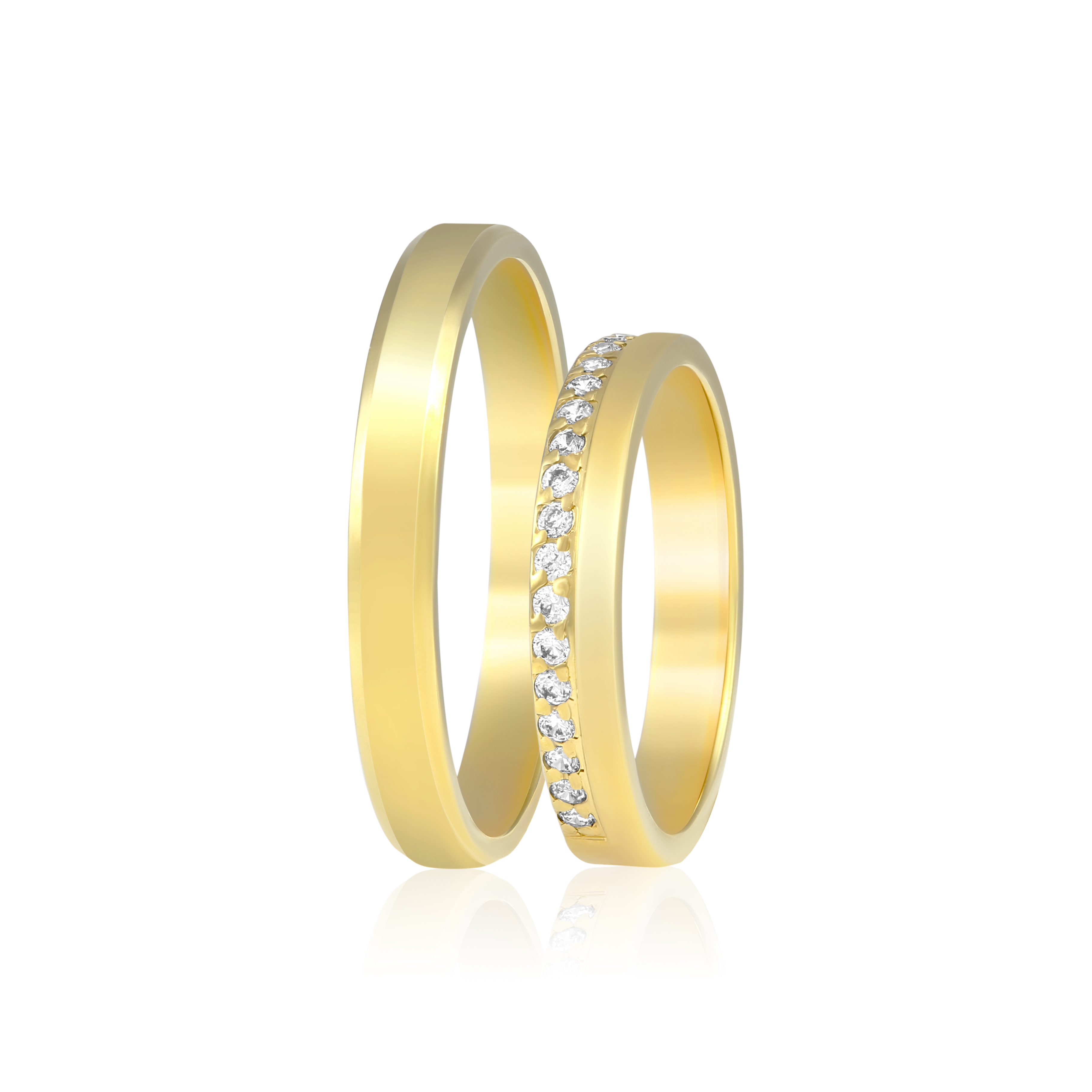 Verighete Aur Diamante SABRINI Verighete Aur Diamante SABRINI