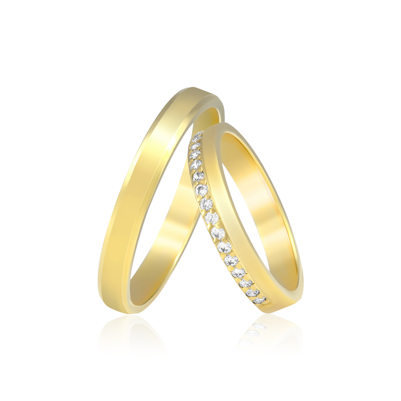 Verighete Aur Diamante SABRINI Verighete Aur Diamante SABRINI