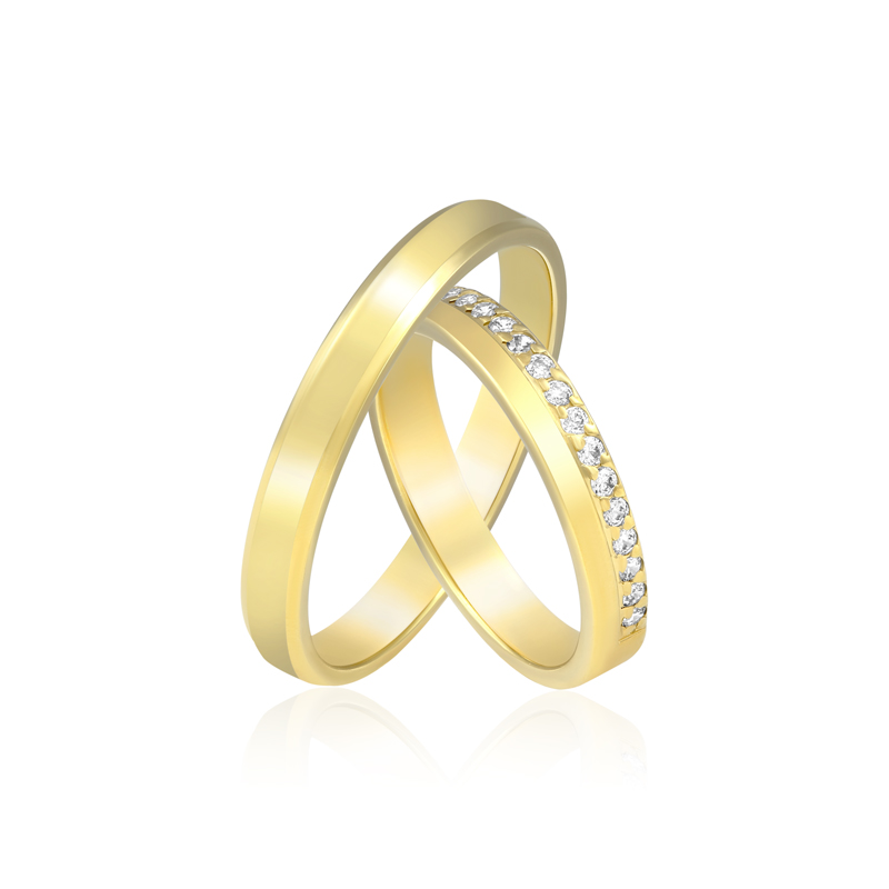 Verighete Aur Diamante SABRINI Verighete Aur Diamante SABRINI