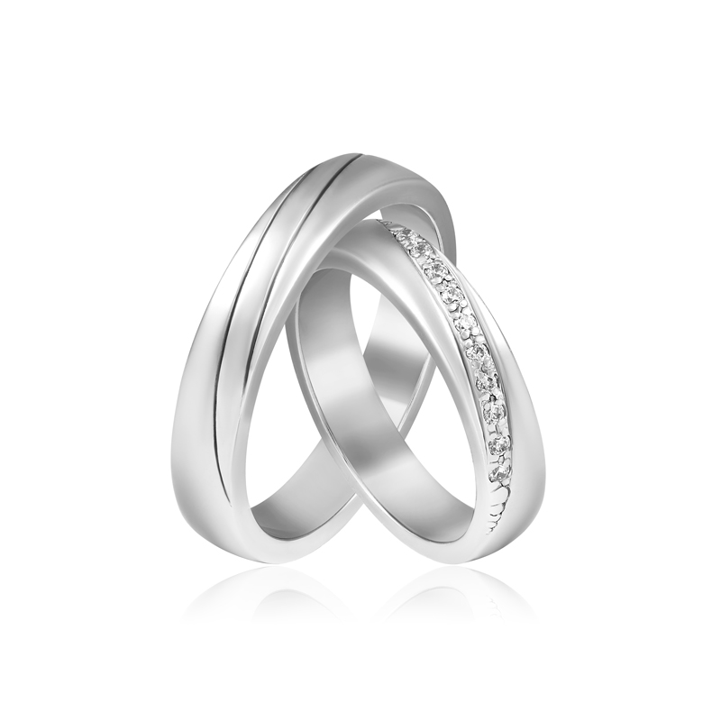 Verighete Aur Diamante SABRINI Verighete Aur Diamante SABRINI