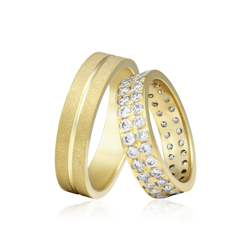 Verighete Aur Diamante SABRINI