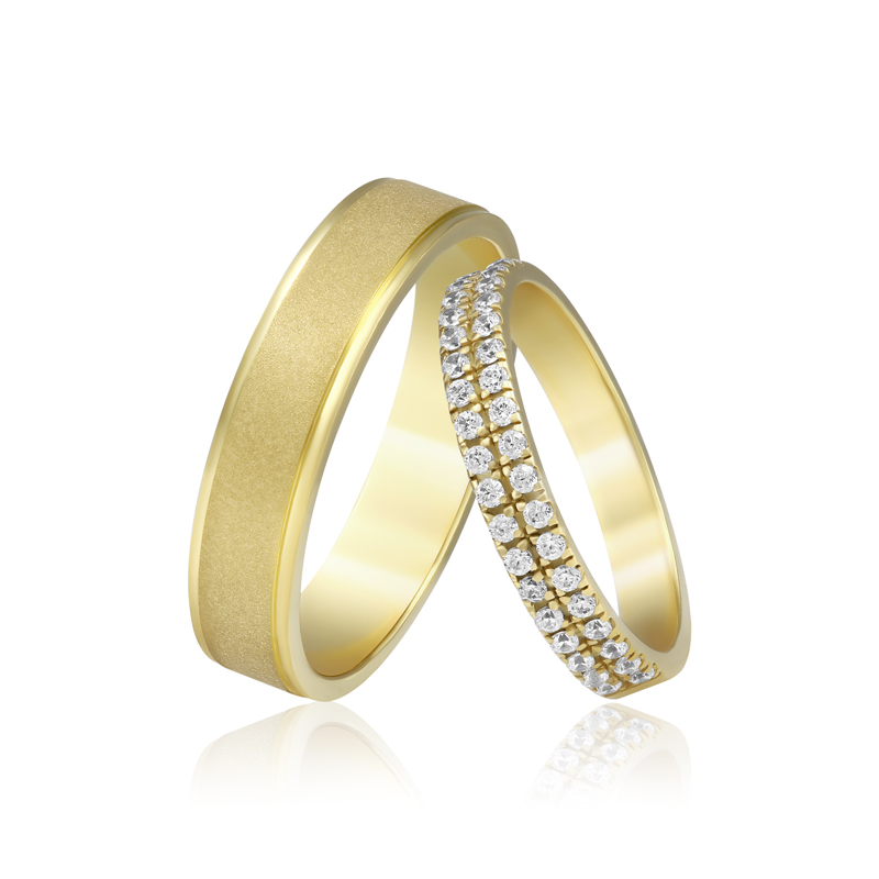 Verighete Aur Diamante SABRINI Verighete Aur Diamante SABRINI