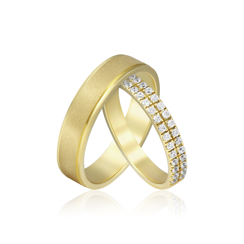 Verighete Aur Diamante SABRINI Verighete Aur Diamante SABRINI